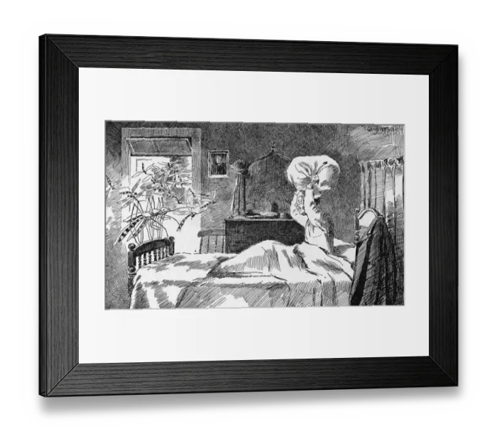 Framed Print : Pillow Protection Framed Print : Pillow Protection