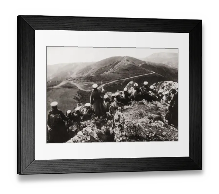 Framed Print : Bulgarian Attack