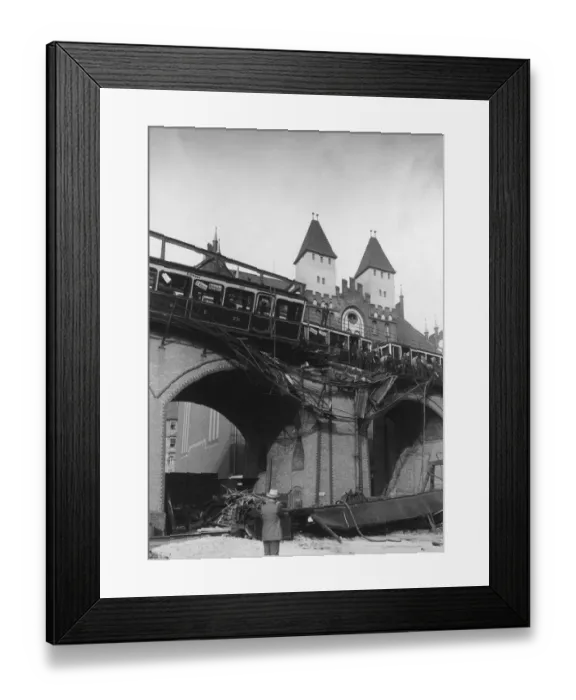 Framed Print : Railway Accident Framed Print : Railway Accident