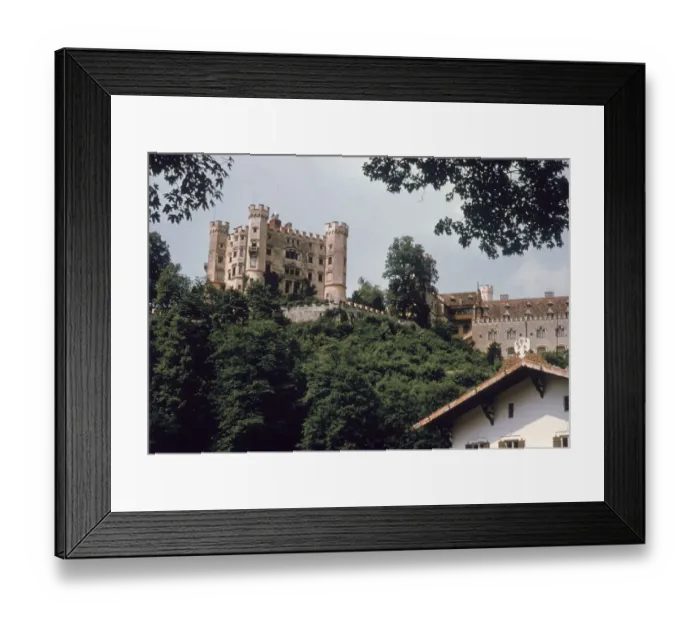 Framed Print : Hohenschwangau Castle Framed Print : Hohenschwangau Castle