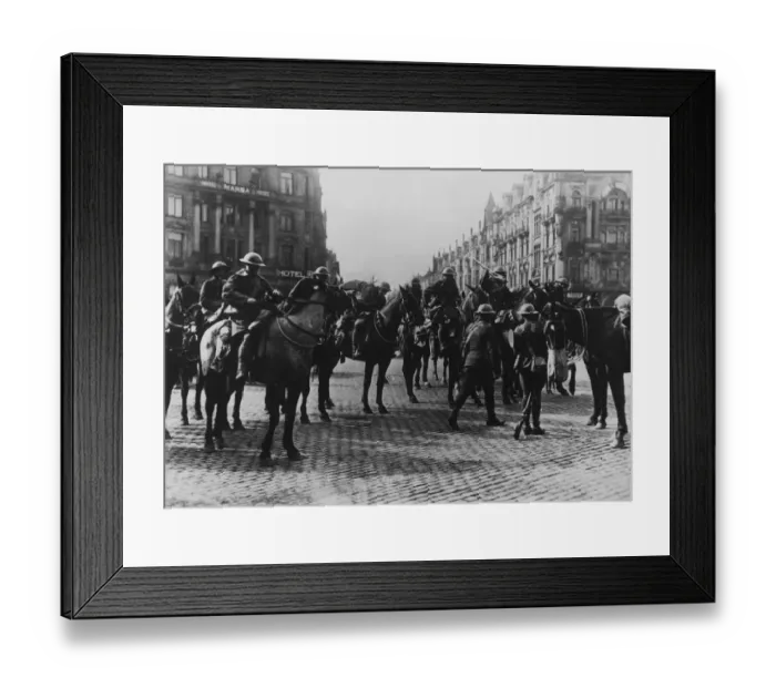 Framed Print : Allies In Dusseldorf Framed Print : Allies In Dusseldorf