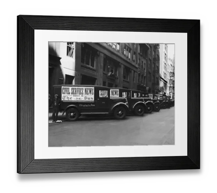 Framed Print : Civil Service News Framed Print : Civil Service News
