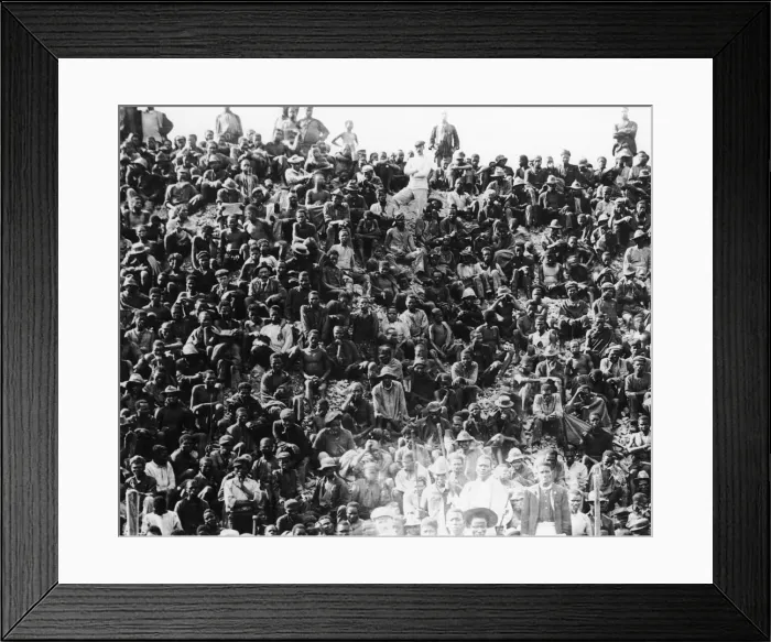 Framed Print : African Gold Miners Framed Print : African Gold Miners