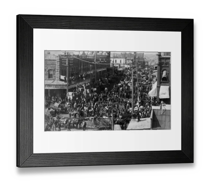 Framed Print : Cotton Market