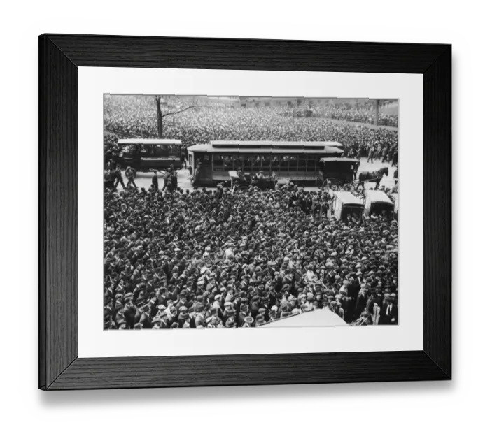 Framed Print : Baseball Crowd Framed Print : Baseball Crowd