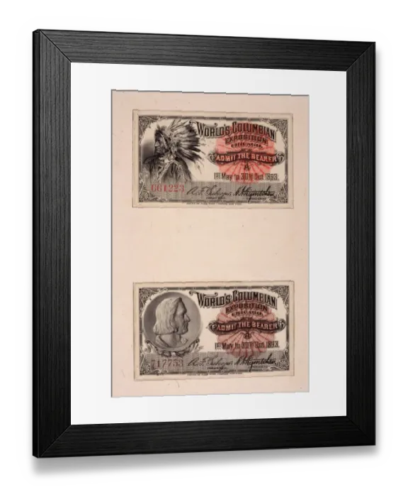 Framed Print : Columbian Exposition Framed Print : Columbian Exposition