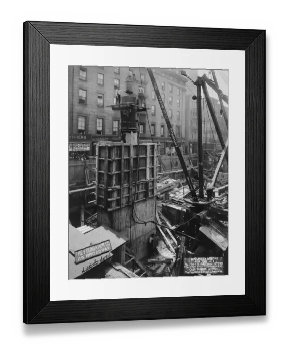 Framed Print : Woolworth Building Framed Print : Woolworth Building