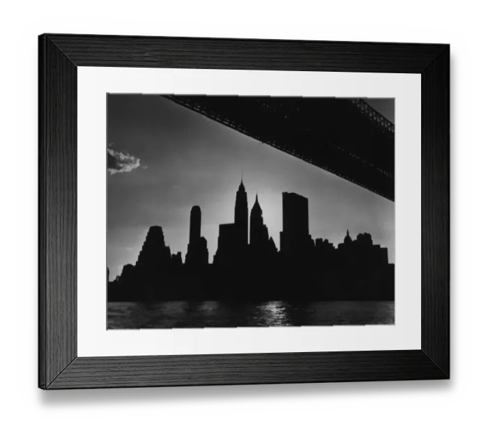 Framed Print : New York Blackout Framed Print : New York Blackout