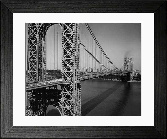 Framed Print : George Washington Bridge Framed Print : George Washington Bridge