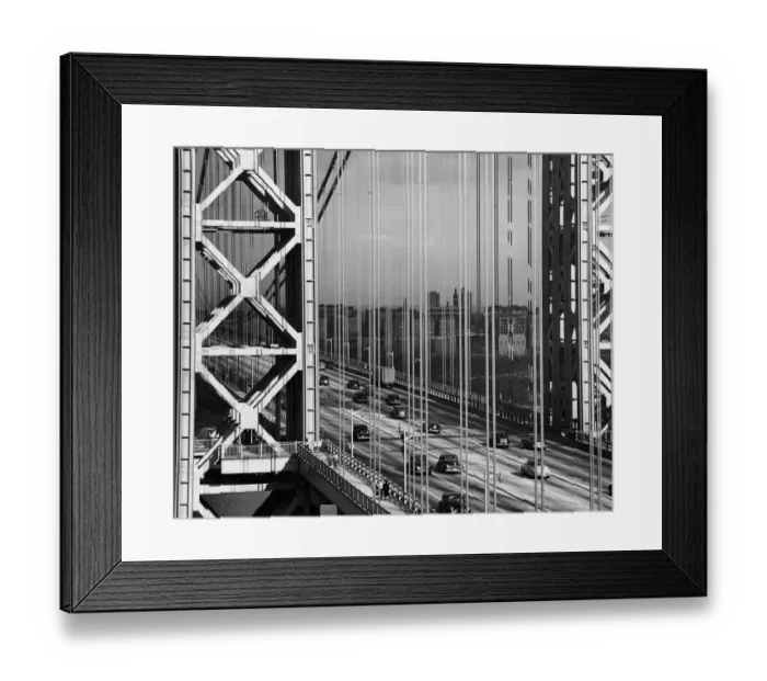 Framed Print : George Washington Bridge Framed Print : George Washington Bridge