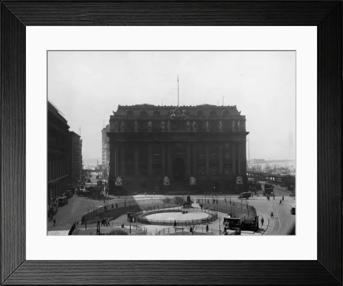 Framed Print : New York Bowling Green Framed Print : New York Bowling Green