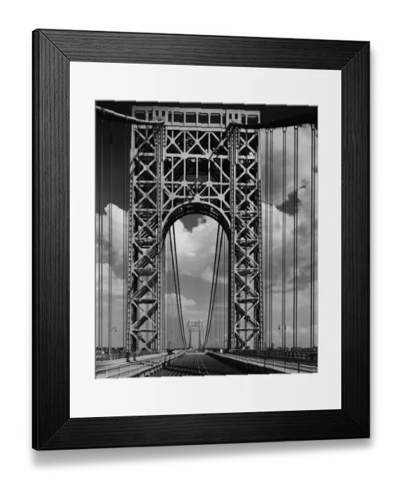 Framed Print : George Washington Bridge Framed Print : George Washington Bridge