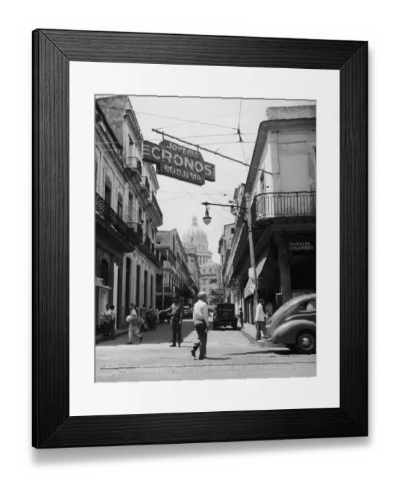 Framed Print : Old Town Havana Framed Print : Old Town Havana