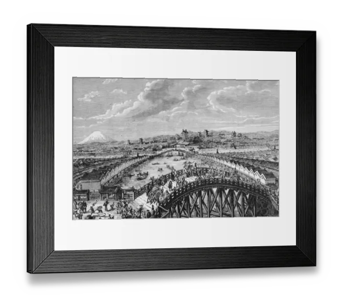 Framed Print : Bridge Of Nippon Framed Print : Bridge Of Nippon