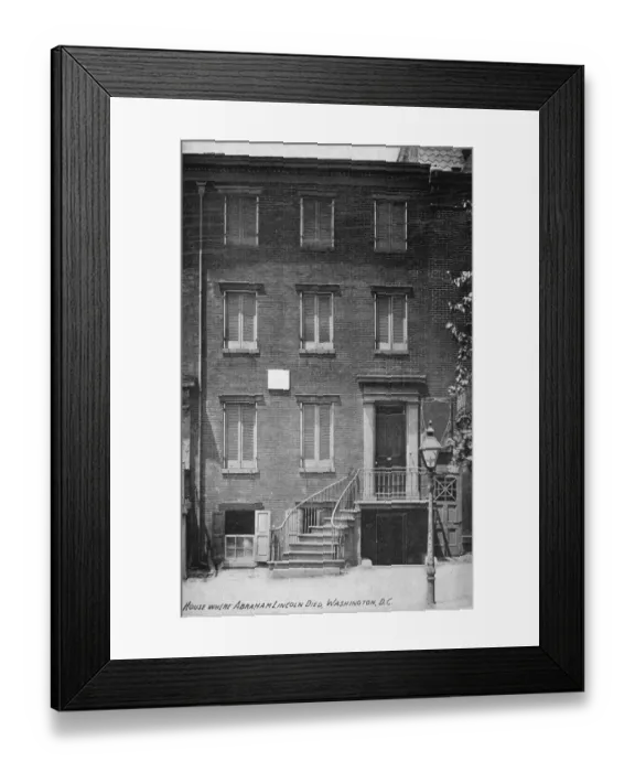 Framed Print : Petersen Boarding House Framed Print : Petersen Boarding House