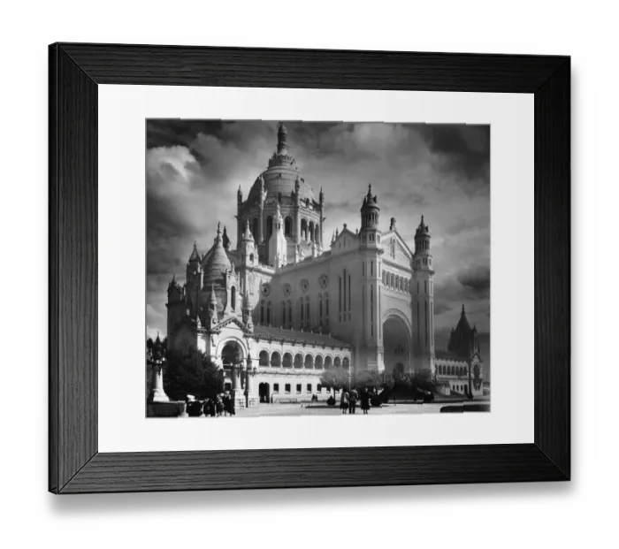 Framed Print : Basilique Sainte Therese Framed Print : Basilique Sainte Therese