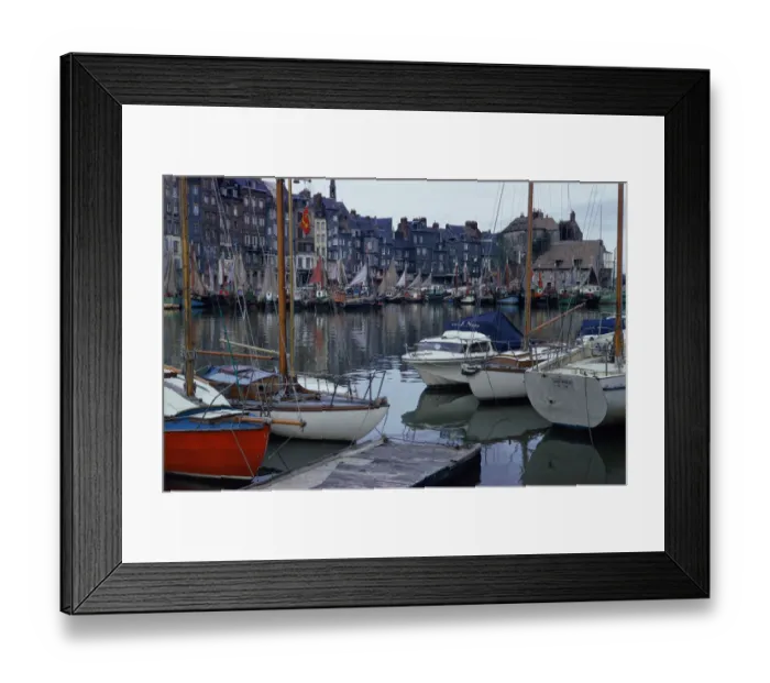 Framed Print : Honfleur Harbour
