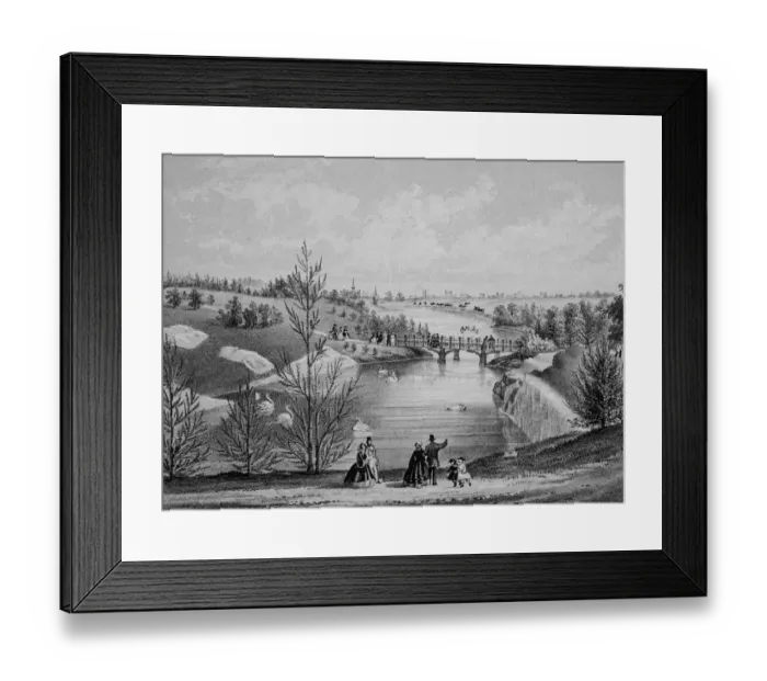 Framed Print : Early Central Park Framed Print : Early Central Park