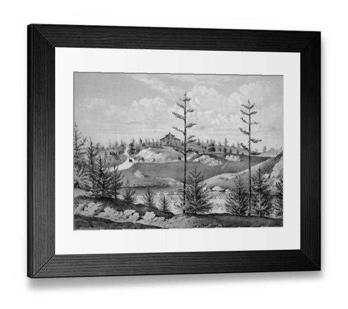 Framed Print : Early Central Park