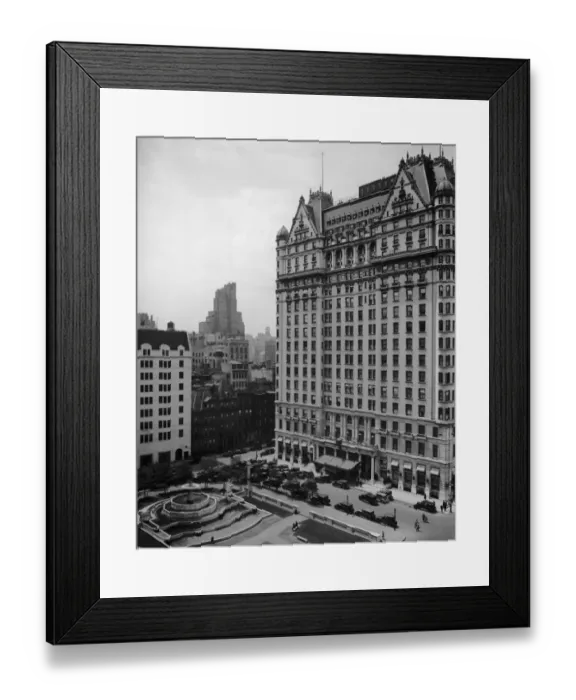 Framed Print : Plaza Hotel Framed Print : Plaza Hotel