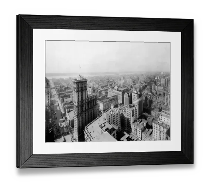 Framed Print : Times Sqaure, 1917 Framed Print : Times Sqaure, 1917