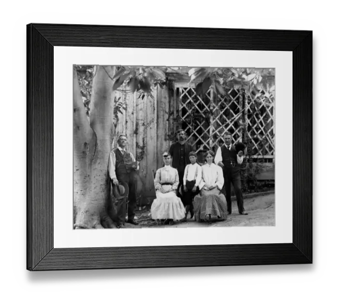 Framed Print : Old West Homestead Portrait
