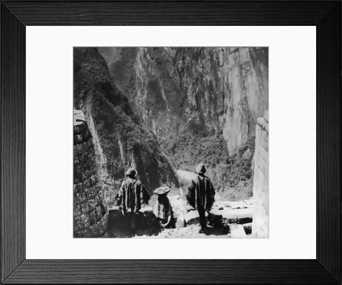 Framed Print : The View From Machu Picchu Framed Print : The View From Machu Picchu