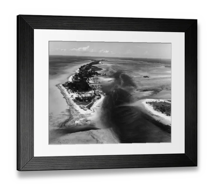 Framed Print : Bimini Aerial Framed Print : Bimini Aerial