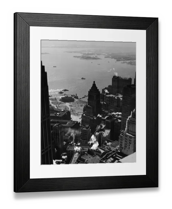 Framed Print : Lower Manhattan Framed Print : Lower Manhattan