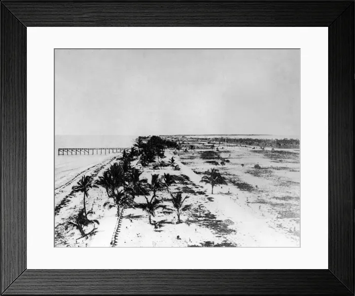 Framed Print : Early South Beach, Miami Framed Print : Early South Beach, Miami