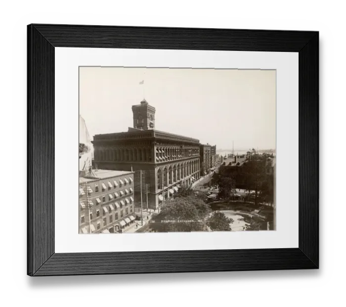Framed Print : Produce Exchange Building At 2 Broadway In New York Framed Print : Produce Exchange Building At 2 Broadway In New York