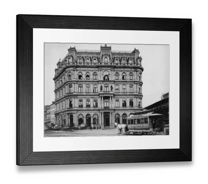 Framed Print : Staatszeitung Building, Tryon Row, NYC Framed Print : Staatszeitung Building, Tryon Row, NYC