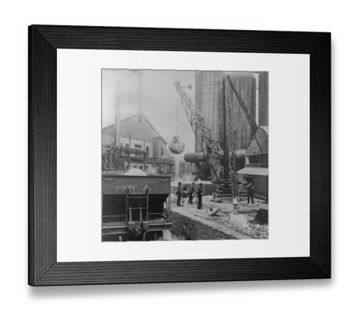 Framed Print : Blast Furnace Framed Print : Blast Furnace