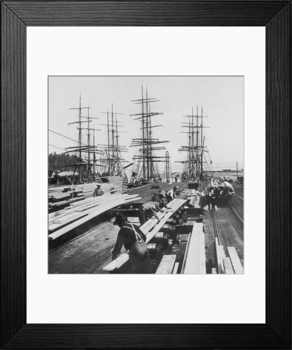 Framed Print : Timber In Tacoma, Washington Framed Print : Timber In Tacoma, Washington