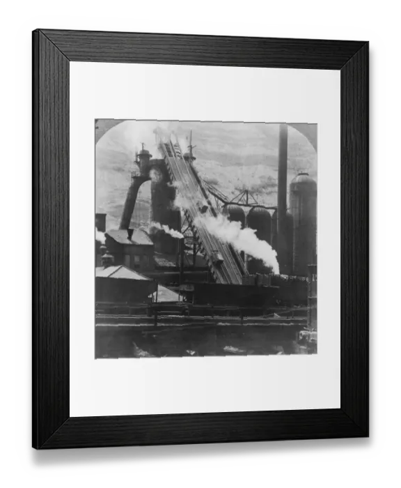 Framed Print : Blast Furnace Framed Print : Blast Furnace