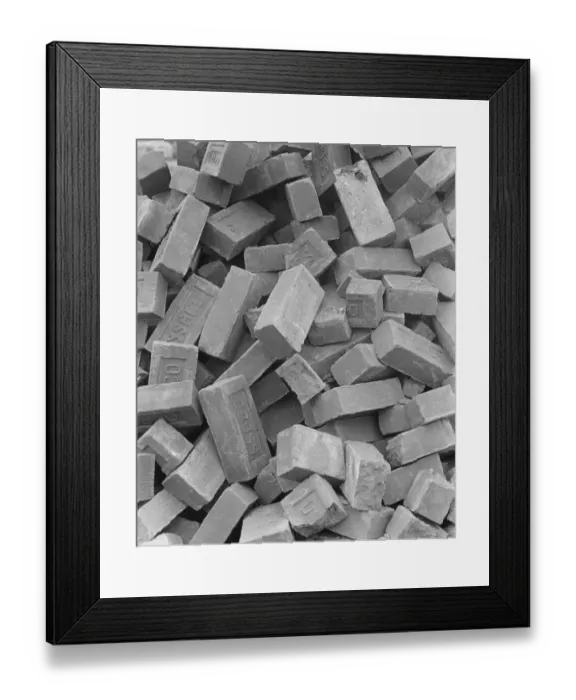 Framed Print : SSBDO Bricks Framed Print : SSBDO Bricks