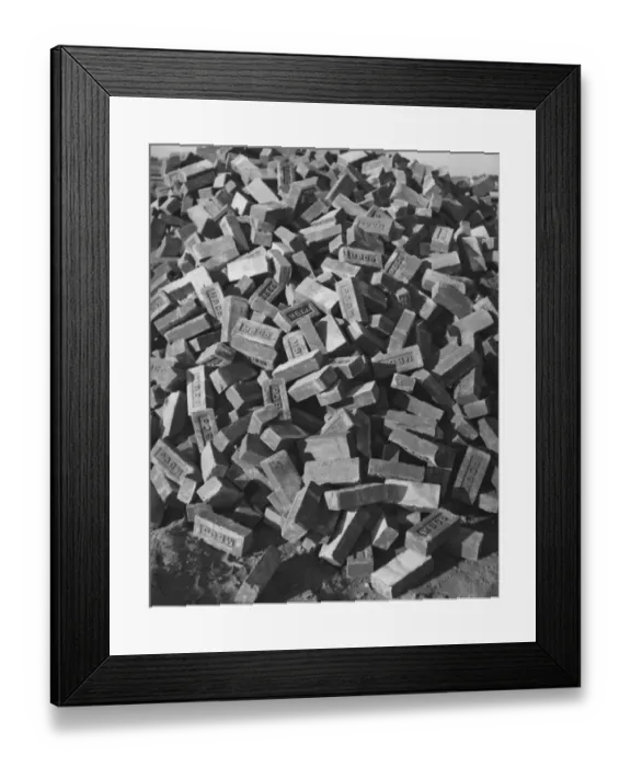 Framed Print : House Bricks Framed Print : House Bricks