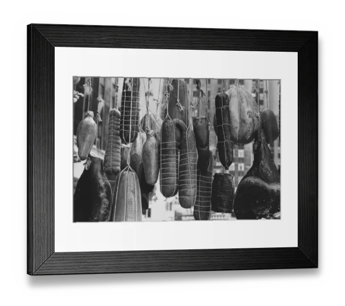 Framed Print : Italian Cured Meats Framed Print : Italian Cured Meats