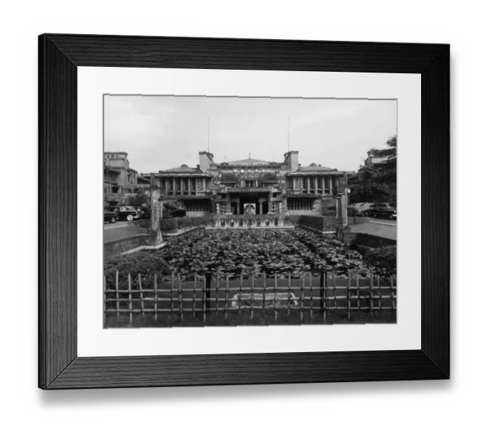 Framed Print : Imperial Hotel Exterior Framed Print : Imperial Hotel Exterior