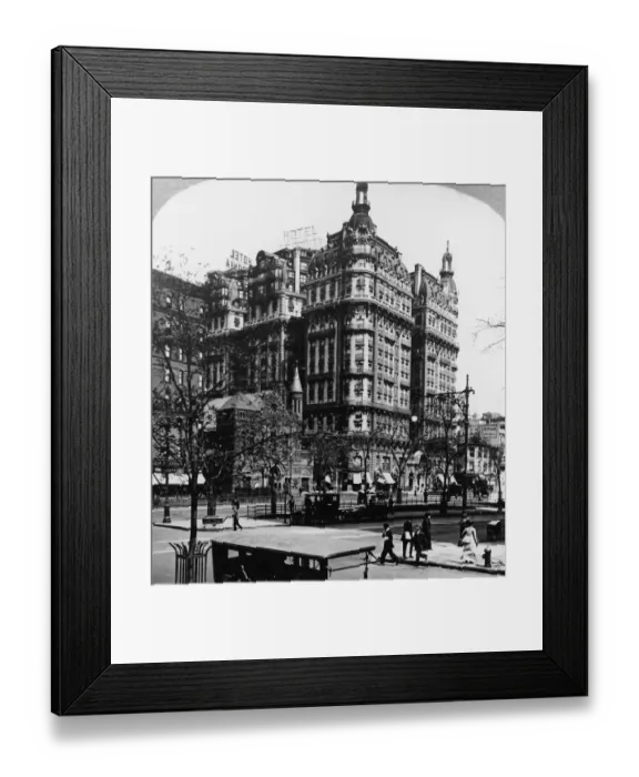 Framed Print : New Yorks Ansonia Building