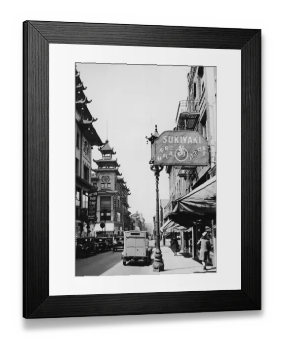 Framed Print : Chinatown, San Francisco Framed Print : Chinatown, San Francisco