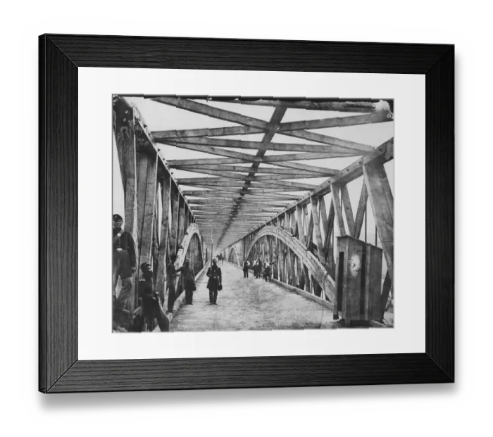 Framed Print : Chain Bridge, Washington DC