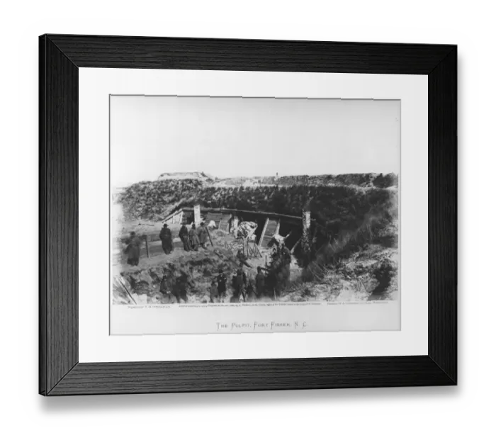 Framed Print : Fort Fisher Pulpit Framed Print : Fort Fisher Pulpit