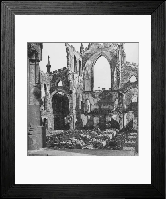 Framed Print : Cathedral Ruins In Charleston Framed Print : Cathedral Ruins In Charleston