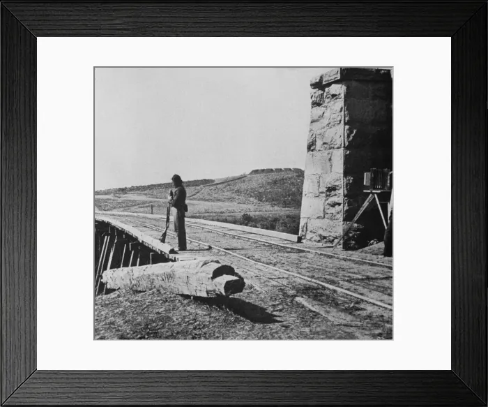 Framed Print : Union Soldier In Knoxville Framed Print : Union Soldier In Knoxville
