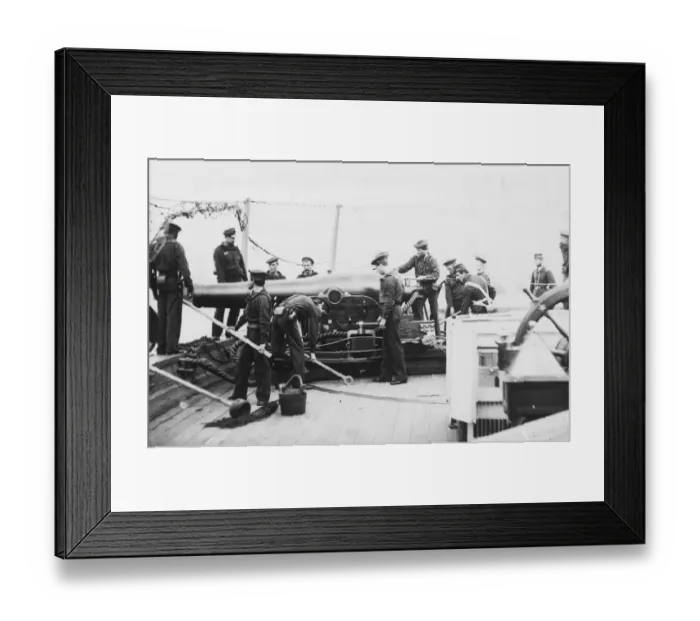 Framed Print : USS Mendota Framed Print : USS Mendota