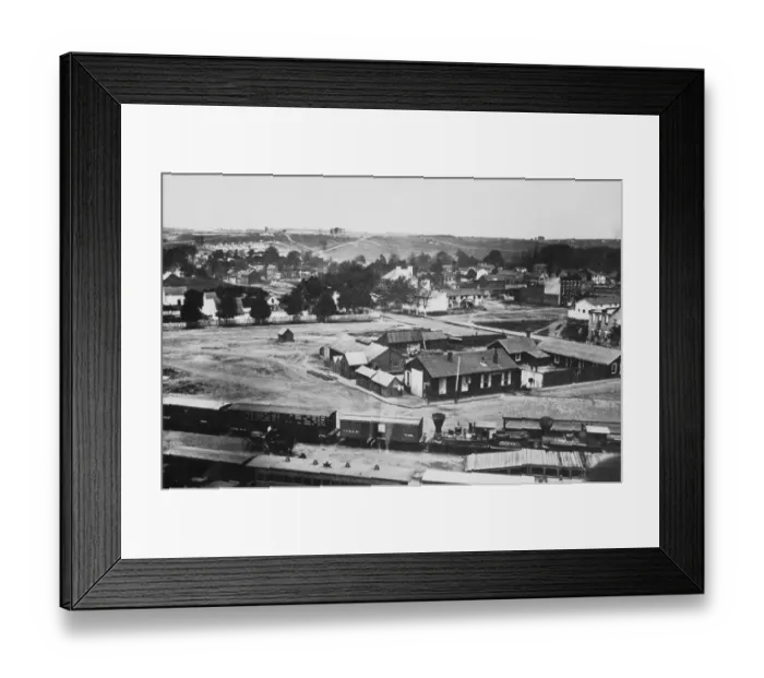Framed Print : American Civil War Railroad Framed Print : American Civil War Railroad