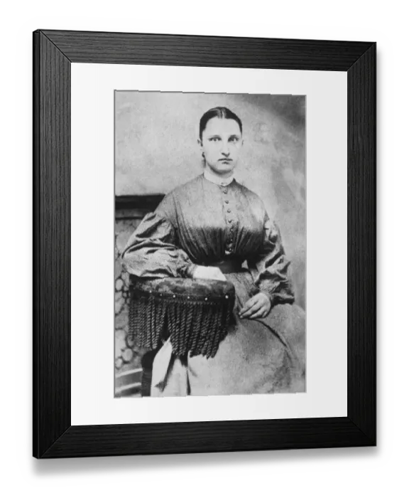 Framed Print : American Civil War Nurse Framed Print : American Civil War Nurse