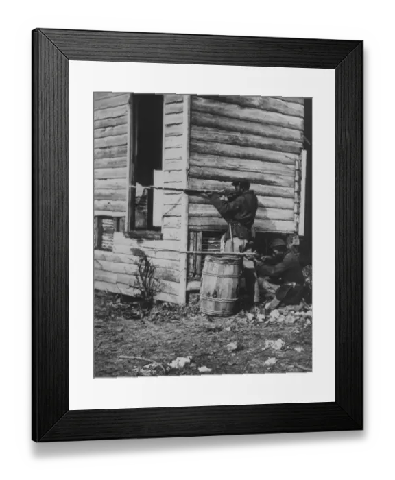 Framed Print : Picket Post Framed Print : Picket Post