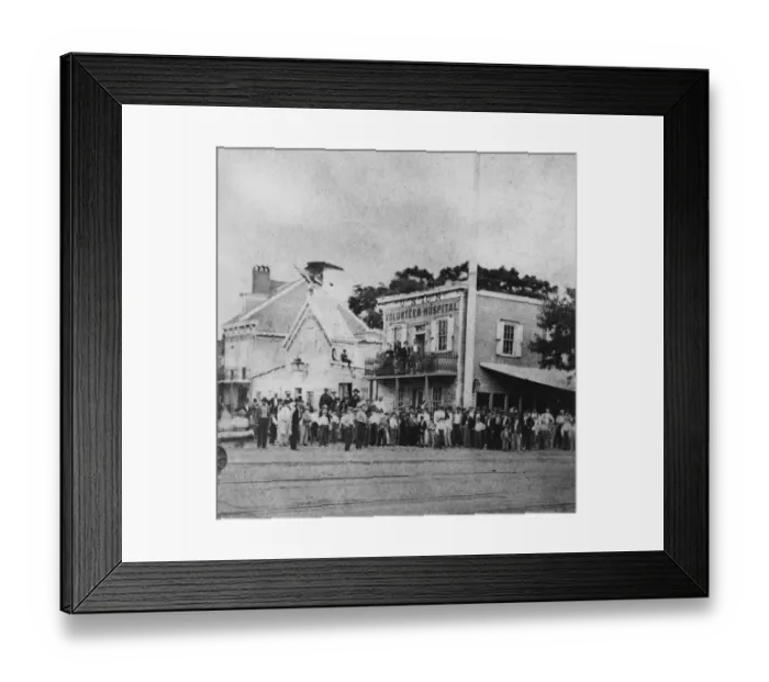Framed Print : Volunteer Refreshment Saloon Framed Print : Volunteer Refreshment Saloon
